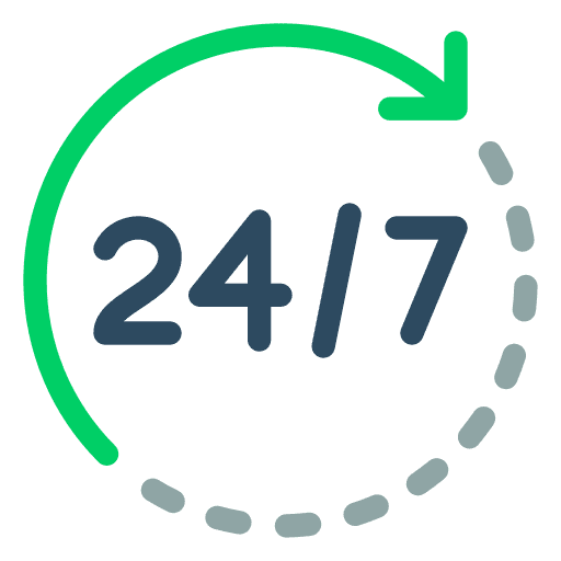 24 hours support